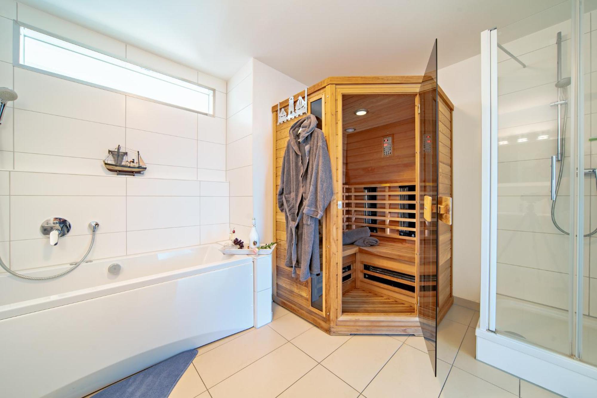 3-Zi-Fewo Brigantine 33 By Seeblick Ferien Oro, Wasserblick,Sauna Olpenitz Buitenkant foto