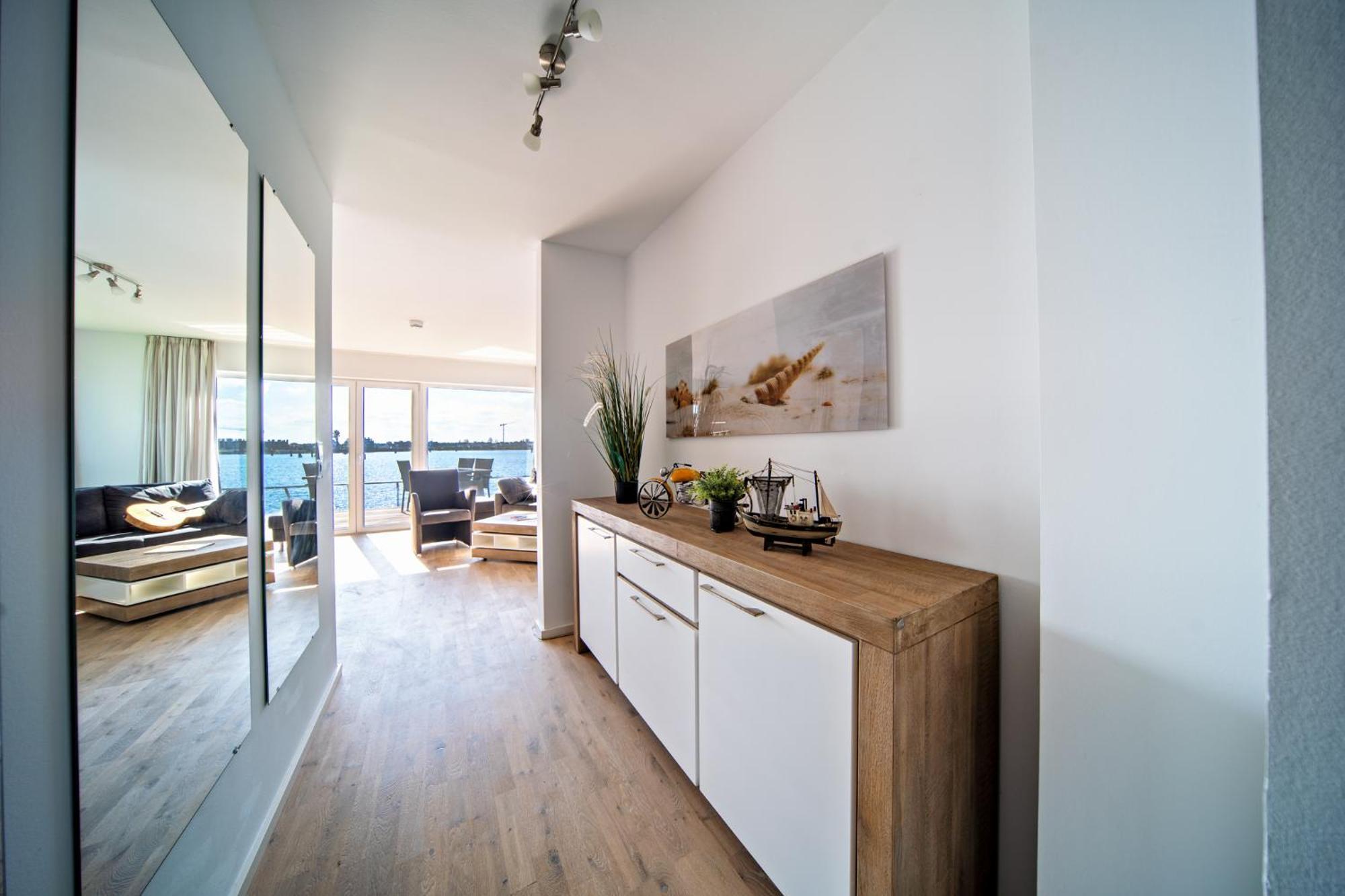 3-Zi-Fewo Brigantine 33 By Seeblick Ferien Oro, Wasserblick,Sauna Olpenitz Buitenkant foto