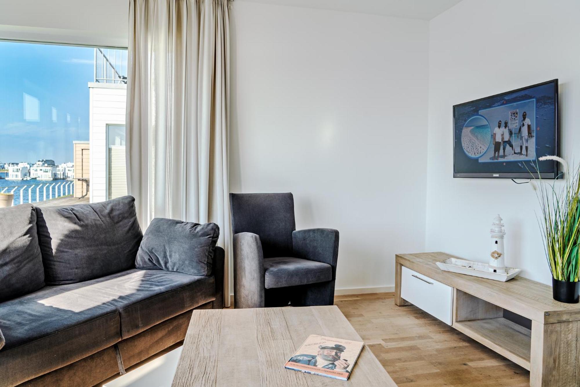 3-Zi-Fewo Brigantine 33 By Seeblick Ferien Oro, Wasserblick,Sauna Olpenitz Buitenkant foto